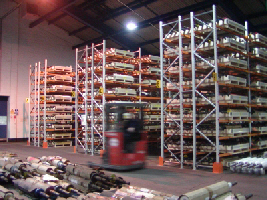 Bespoke pallets and Pallet racking installed by Storage Design Limited